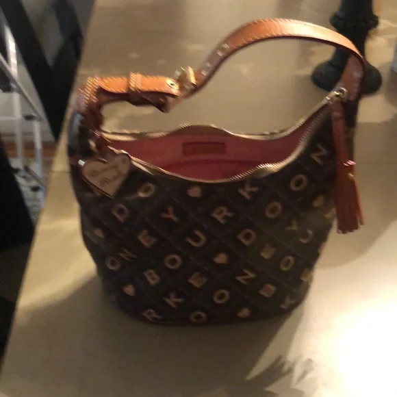 Dooney & Bourke Brown Shoulder Bag - Picture 12 of 12